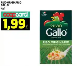 Coop Riso originario GALLO offerta
