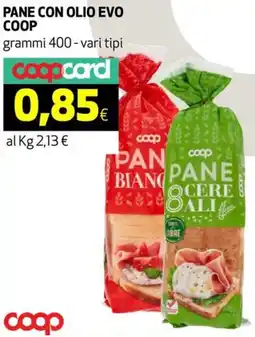Coop Pane con olio evo COOP offerta