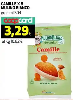 Coop Camille X 8 MULINO BIANCO offerta