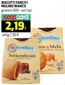 Coop Biscotti farciti MULINO BIANCO offerta