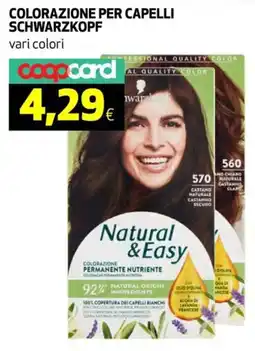 Coop Colorazione per capelli SCHWARZKOPF offerta