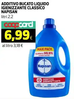 Coop Additivo bucato liquido igienizzante classico NAPISAN offerta