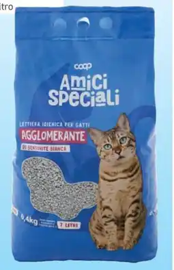 Coop Lettiera agglomerante igienica amici speciali COOP offerta