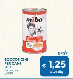 MD Discount Bocconcini per cani MIBA offerta