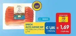 MD Discount Speck alto adige igp LETTERE DALL'ITALIA offerta