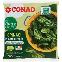 Spazio Conad SPINACI CONAD PERCORSO QUALITÀ offerta