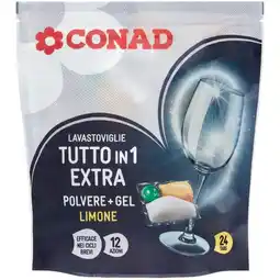 Spazio Conad LAVASTOVIGLIE TUTTO IN 1 EXTRA CONAD offerta