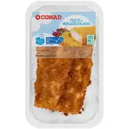 Spazio Conad FILETTI DI MERLUZZO D’ALASKA CONAD offerta