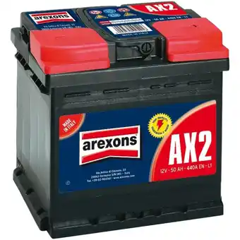 BATTERIA PER AUTO AREXONS