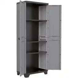 Spazio Conad ARMADIO CON RIPIANI O PORTASCOPE KETER offerta