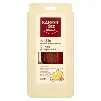 Spazio Conad SASHIMI DI SALMONE AFFUMICATO NORVEGESE SAPORI&IDEE CONAD offerta
