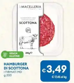 MD Discount Hamburger di scottona I FIRMATI MD offerta