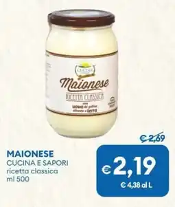MD Discount Maionese CUCINA E SAPORI offerta