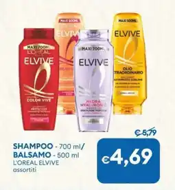 MD Discount Shampoo - balsamo L'OREAL ELVIVE offerta