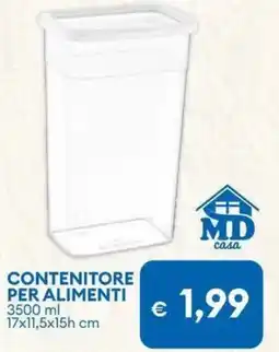 MD Discount Contenitore per alimenti MD casa offerta