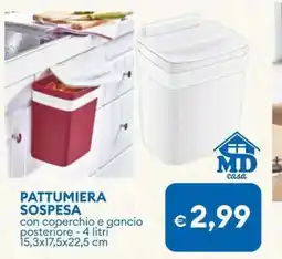 MD Discount MD casa Pattumiera sospesa offerta