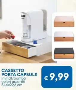 MD Discount Cassetto porta capsule offerta