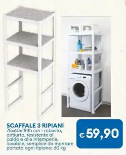 MD Discount Scaffale 3 ripiani offerta