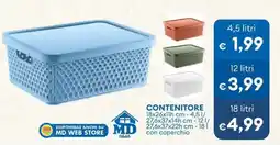 MD Discount Contenitore MD casa offerta