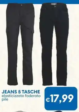 MD Discount Jeans 5 tasche offerta