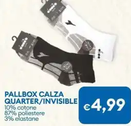 MD Discount Pallbox calza quarter/invisible offerta