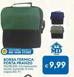 MD Discount Borsa termica porta pranzo MD casa offerta