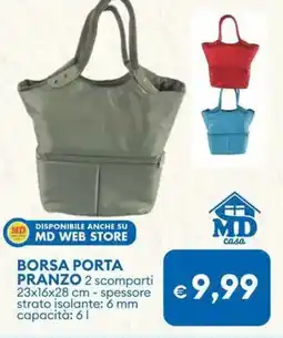 MD Discount Borsa porta pranzo MD casa offerta