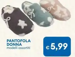 MD Discount Pantofola donna offerta