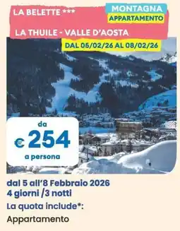 MD Discount La belette la thuile - valle d'aosta offerta