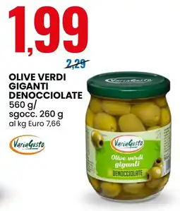Eurospin Variagusto olive verdi giganti denocciolate offerta