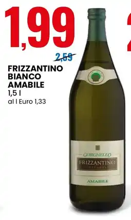 Eurospin Frizzantino bianco AMABILE offerta