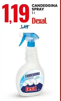 Eurospin Dexal candeggina spray offerta