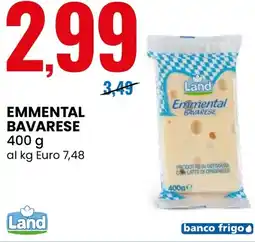 Eurospin Land emmental bavarese offerta