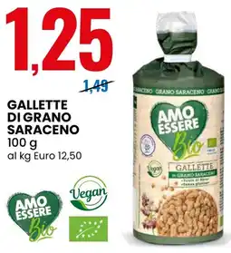 Eurospin AMO ESSERE gallette di grano saraceno offerta