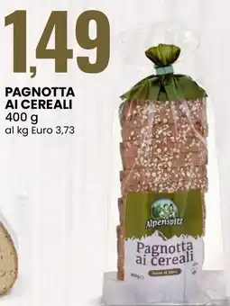 Eurospin Pagnotta ai cereali Alpenspitz offerta
