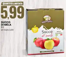 Eurospin Succo di mela Alpenspitz offerta