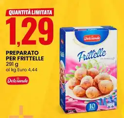 Eurospin Preparato per frittelle Dolciando offerta