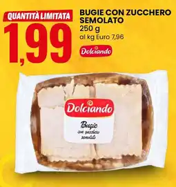 Eurospin Bugie con zucchero semolato Dolciando offerta