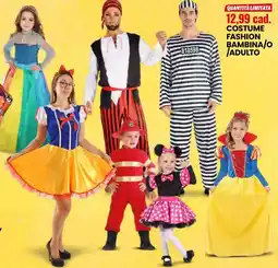 Eurospin Costume fashion bambina/o /adulto offerta
