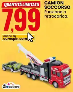 Eurospin Camion soccorso Giocoliere offerta