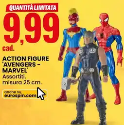 Eurospin Action figure 'avengers - marvel' offerta