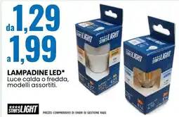Eurospin STAR'S LIGHT Lampadine LED offerta