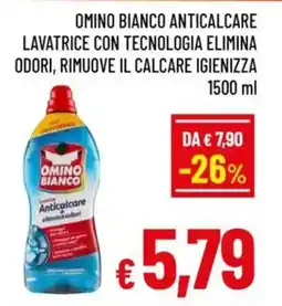 A&O Omino bianco anticalcare lavatrice con tecnologia elimina odori, rimuove il calcare igienizza offerta