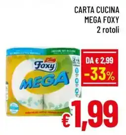 A&O Carta cucina mega FOXY offerta