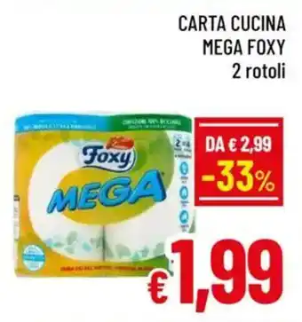 A&O Carta cucina mega FOXY offerta