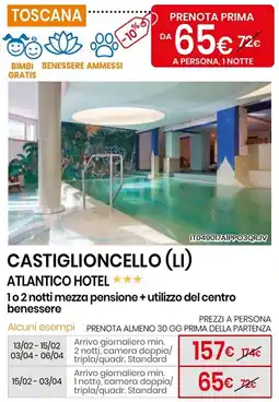 Eurospin Atlantico hotel offerta