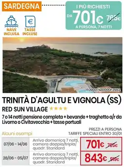 Eurospin Red sun village offerta