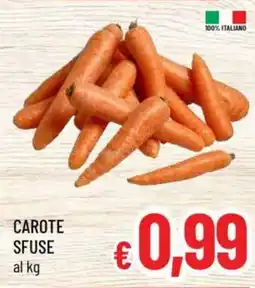 A&O Carote sfuse offerta
