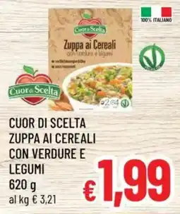 A&O Cuor di scelta zuppa ai cereali con verdure e legumi offerta