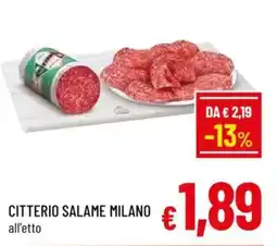 A&O Citterio salame milano offerta